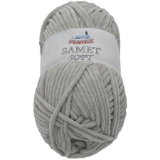VLNIKA Samet Soft 100g - 260 világosszürke fonal, cérna