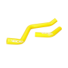 VOCA Racing Erősített hűtőcső készlet Voca HQ sárga Derbi Senda DRD D50B Euro3, Euro4 számára