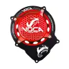 VOCA Racing gyújtásfedél 50-es váltós motorhoz, Minarelli 50 AM6, Beta 50 RR, Rieju 50 MRT, Sherco 50 SM-R, SE-R, CNC alumínium, fekete-piros Voca Racing  Motor alkatrészek Forgattyúsházak