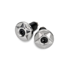 VOCA Racing VOCA CNC 14mm-es ezüstszínű vibráció csillapító kormányvégsúly szett egyéb motorkerékpár alkatrész