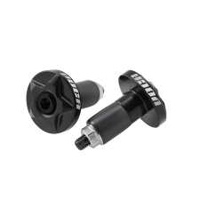 VOCA Racing VOCA CNC 14mm-es fekete vibráció csillapító kormányvégsúly szett egyéb motorkerékpár alkatrész