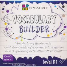 VOCABULARY BUILDER FLASHCARD B1 nyelvkönyv, szótár
