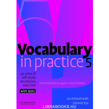 VOCABULARY IN PRACTICE 5 nyelvkönyv, szótár