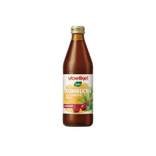 VOELKEL Kombucha meggyes-mentás - 330 ml - bio üdítő, ásványviz, gyümölcslé