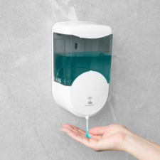 Vog und Arths Szenzoros szappanadagoló - 600 ml - fali - elemes - füst színű 51120B fürdőszoba kiegészítő