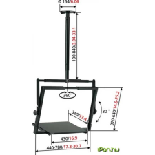 VOGELS TVB 700 TV ceiling support tv állvány és fali konzol