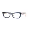 Vogue VO5710 3302 Transparent Blue Demo Lens szemüveg