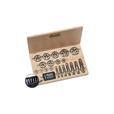 Völkel Menetmetsző-Hex-tap menetfúró készlet M3-M30 30db-os HSS menetmetsző, menetfúró