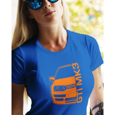  Volkswagen Golf GTI Mk3 női póló - Volkswagen pólók