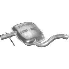  Volkswagen középső kipufogódob K30_248ALU autóalkatrész