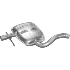  Volkswagen középső kipufogódob K30_249ALU autóalkatrész