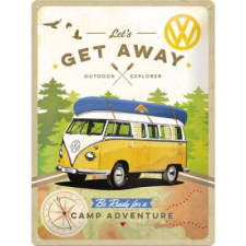 Volkswagen-Let's Get Away Fémtábla dekoráció