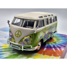  Volkswagen VW T1 Hippie Line Samba -  Maisto - 1:24 makett