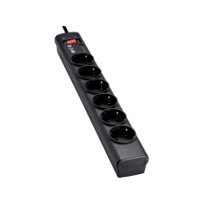 VOLT MGE EATON Protection Strip túlfeszültségvédő elosztó, 6 aljzat, 10A (PS6D) hosszabbító, elosztó