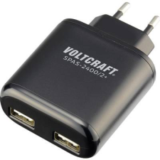 Voltcraft SPAS-2400/2+ VC-11332175 USB-s töltőkészülék Aljzat dugó Kimeneti áram (max.) 4800 mA 2 x USB mobiltelefon kellék