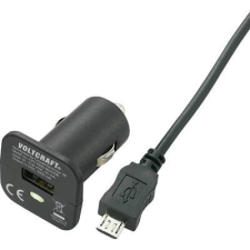 Voltcraft Szivargyújtó USB töltő adapter, Micro USB kábellel 12V/5VDC 1000mA Voltcraft CPS-1000 mobiltelefon kellék