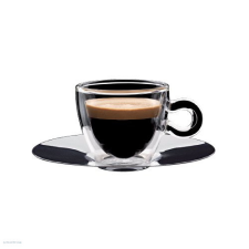 VOLUMART Kávéscsésze Espresso thermo rozsdamentes aljjal 65ml 2db-os 1210TRM003 konyhai eszköz