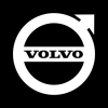  VOLVO LOGÓ MATRICA 15CM X 15CM FEHÉR