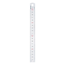 Vonalzó DELI fém 20 cm vonalzó