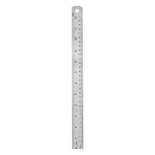 Vonalzó DELI fém 30 cm vonalzó