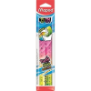  Vonalzó, műanyag, 15 cm, MAPED "Twist'n Flex Decor"