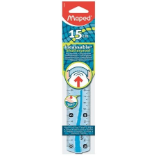 Vonalzó, műanyag, hajlítható, 15 cm, MAPED "Flex" vonalzó
