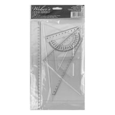  Vonalzókészlet 30cm 4 db-os vonalzó