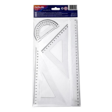 Vonalzókészlet NEBULO 30cm vonalzóval 4 db-os vonalzó