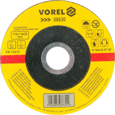  Vorel fémtárcsa 115 x 22 x 1,0 mm (5906083086304) barkácsgép tartozék