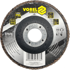 Vorel Lamellar köszörűkorong 115 mm P80 csiszolókorong és vágókorong