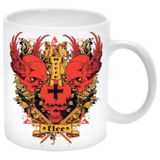  Vörös koponyák Bögre (feliratozható) bögrék, csészék