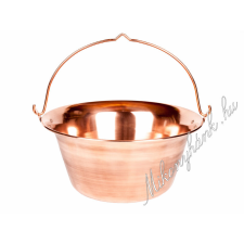  Vörösréz Bogrács 10 liter konyhai eszköz