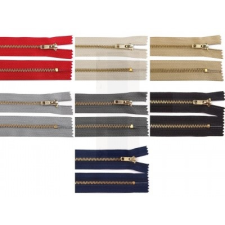  Vörösréz cipzár - 16 m rövidáru