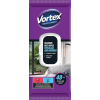 Vortex Nedves törlőkendő, üveg- és tükör felületre, visszazárható tetővel, 48 db, VORTEX