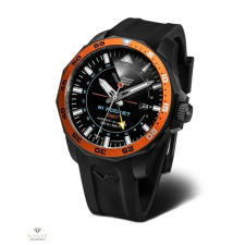 Vostok Europe N1 Rocket Automatic GMT férfi óra - 225C714-SBLK karóra