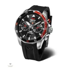 Vostok Europe N1 Rocket Chrono Line férfi óra - 225A707-SBLK karóra