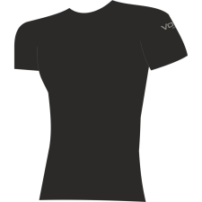 VoXX Férfi pólóVoXX merinógyapjú funkcionális fekete (MW01) M férfi póló