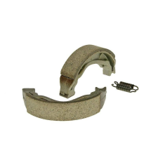 Vparts Fékpofa szett, csomagban 2 rugó - dobfék 110x23mm motorkerékpár fékbetét