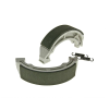 Vparts Fékpofa szett, csomagban 2 rugó - dobfék 130x28mm