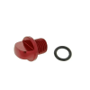Vparts Olajbetöltő csavar / olaj csavar csatlakozó New Style piros - Minarelli Vparts  Motor alkatrészek Motorblokk alkatrészek