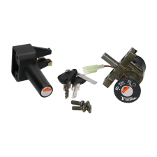 Vparts Zár szett / gyújtáskapcsoló - Yamaha BWs, MBK Booster (03-) egyéb motorkerékpár alkatrész