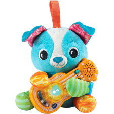 Vtech 80-555004 zenélő plüss játék kutyus - kék bébijáték babakocsira