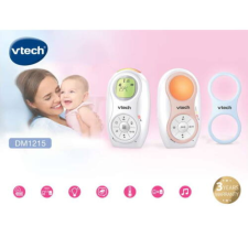 Vtech bébiőr audio dupla akkumulátorral, éjjeli fénnyel, altatódallal DM1215 bébiőr