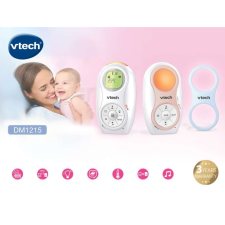  Vtech bébiőr audio dupla akkumulátorral, éjjeli fénnyel, altatódallal DM1215 bébiőr
