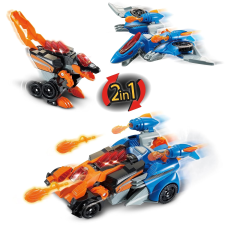 Vtech Switch & Go dinoszauruszok - Spinosaurus és Pterodaktylus 2 az 1-ben robot készlet játékfigura