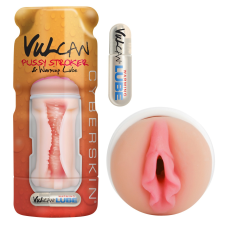  Vulcan Stroker - élethű vagina, melegítő síkosítóval (natúr) egyéb erotikus kiegészítők férfiaknak