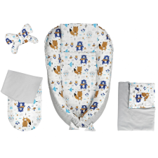 Vulpi Velvet Sleep 5in1 babafészek Szín: fehér-állatok babafészek