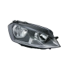  VW Golf VII/1 2012.10.01-2016.10.31 Fényszóró H7/H15 jobb, fekete hátsó (motorral) TYC (11V1)