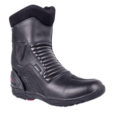 W-Tec Bőr motoros csizma W-TEC Benkoff fekete 47 motoros csizma