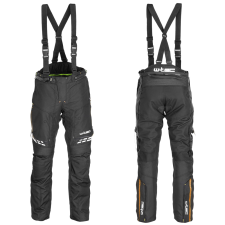 W-Tec Férfi motorkerékpáros nadrág W-TEC Spirital fekete-narancs 5XL motoros nadrág
